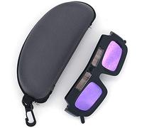 Gafas de protección ocular de gafas de soldadura NUZAMAS, gafas de soldadura de oscurecimiento automático solar, herramientas de protección de seguridad para soldadores, viene con estuche para gafas