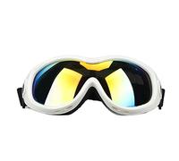 Gafas de protección para mascotas Vilegle a Gafas de sol a prueba de viento para mascotas (Blanco)