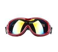 Gafas de protección para mascotas Vilegle, gafas de sol a prueba de viento para mascotas (rojo)