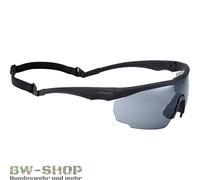 Swiss Eye Blackhawk - Gafas de seguridad (lentes intercambiables), color negro