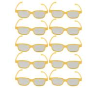 Gafas de Proyector 3D Anaglifo Lentes PC de Alta Transmitancia | Diseño para Uso Compartido, para Demostraciones en Clase y Oficina, Compatibles Monitores y Fotos Estereoscópicas