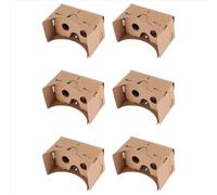 Gafas de realidad virtual 3D de 6" para hacer tú mismo (tablero duro para cartón)