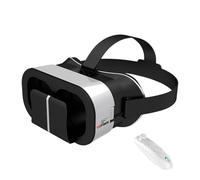 Gafas de realidad virtual - Auriculares HD para teléfono, visor 3D | Gafas inmersivas para juegos, experiencia cinematográfica, VR de viaje portátil, herramienta de aprendizaje interactiva, accesorio