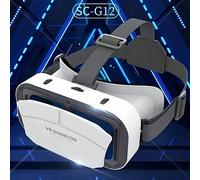 Gafas de realidad virtual G12VR3D para teléfonos de 4,7 a 6,2 pulgadas, compatibles con iPhone y Android, sin batería, auriculares ergonómicos