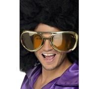 Gafas De Roca Gigantes 70s Jumbo Rockero Adultos Discos Accesorio De Disfraz