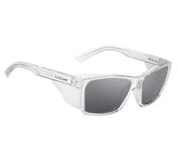 Gafas de seguridad Bollé STKS 420 con marco de cristal y lente ahumada, diseñadas para apoyar la protección ocular, durabilidad y comodidad para el trabajo en el sitio y el uso profesional diario.