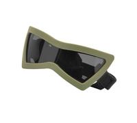 Gafas de seguridad fuertes para mascotas con puente suave para un uso cómodo y constante al aire libre, impermeables