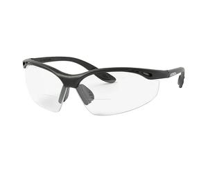 Gafas de seguridad Reader (Transparente, Ayuda para lectura de 1,5 dioptrías)