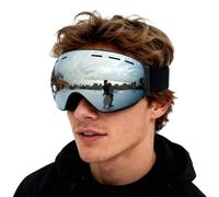 Gafas de snowboard - Protección UV Gafas anticondensación, máscara de lente gran angular, gafas de esquí con correa ajustable, marco a prueba de golpes | Clear Vision Uso exterior para