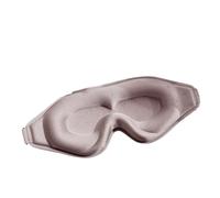 Gafas de sol 3D para dormir de viaje, de espuma viscoelástica, suave, acolchada, antifaz (rosa, 2 unidades)