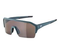 ALPINA Unisex - Adultos, RAM HR Q-Lite Gafas Deportivas, Dirt-Blue Matt, One Size