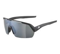 ALPINA Unisex - Adultos, TURBO HR gafas deportivas, black matt/black, One Size