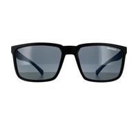 Gafas De Sol Arnette Stripe AN4251 256281 Negro Mate Gris Oscuro Polarizado