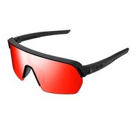 Gafas de sol Cairn ROC Light, negras Onesize Mat Black Red