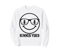 Gafas de Sol Cara Alegre, Tabla de Surf, Olas del océano, Surf Sudadera