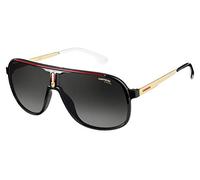 Carrera 1007/S 9O 807 Gafas de Sol, Negro (Black/Dark Grey SF), 62 Unisex Adulto