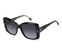 Carrera-Sport Gafas de sol CARRERA 3030/S 807 Acetato negro Lentes grises 56/18/140 Mujer