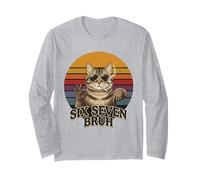 Gafas de Sol Cat Smoking Six Seven Bruh 67 Manga Larga