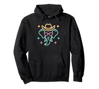 Gafas de Sol con Cara de Elefante Vaquero con diseño de Animal Rosa Sudadera con Capucha