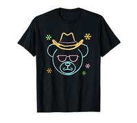 Gafas de Sol con Cara de Oso Vaquero para Invierno, diseño de Animales Camiseta