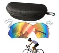 Gafas De Sol Con Clips Polarizadas: Lente De Reducción De Miradas, Sombra De Cliones | Accesorio De Visión Plegable Duradero, Gafas De Protección UV, Marco De Metal Ligero, Moda
