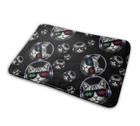 Gafas De Sol con Diseño De Gato Y DJ De Hip Hop, Auriculares Y Mascota, Color Negro Alfombra Baño Resistente Felpudos Entrada Plegable Alfombra Exterior para Inodoro Cocina Bañera 40X60Cm
