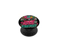 Gafas de Sol con diseño de Labios Retro de los años 90 Kiss Energy PopSockets PopGrip Adhesivo
