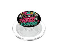 Gafas de Sol con diseño de Labios Retro de los años 90 Kiss Energy PopSockets PopGrip para MagSafe