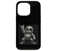 Gafas de sol con diseño de perezoso, música rock, divertidas, retro, cuernos Carcasa para iPhone 13 Pro