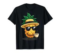 Gafas de Sol con diseño de piña café Camiseta