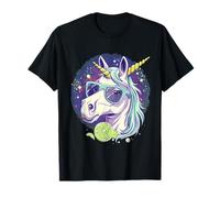 Gafas de sol con diseño de unicornio, color verde lima Camiseta