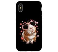 Gafas de Sol con Forma de corazón para el día de San Valentín Carcasa para iPhone X/XS