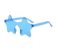Gafas de sol con forma de estrella, accesorios de para hombre, elegantes lentes de , diseño de marco ligero, accesorio de disfraz de , llamativo uso de festival, días de playa,