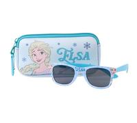 Gafas de sol con funda Frozen infantiles - Gafas de sol con funda Frozen para niños y niñas en verano y paseo diario
