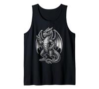 Gafas de Sol Cool Dragon Rock On Hand Gesto Camiseta sin Mangas