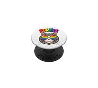 Gafas de Sol Cool Rainbow Cat Purride Retro Pride PopSockets PopGrip Adhesivo
