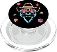 Gafas de Sol Cowboy Yak Face Winter Western Graphic Pink Cool PopSockets PopGrip para MagSafe