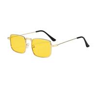 Gafas de sol cuadradas de acetato polarizadas, diseño retro, protección para mujeres y hombres, deportes al aire libre, playa, vacaciones, gafas de sol de metal