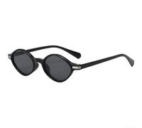 Gafas de sol cuadradas de marco pequeño para mujer, protección UV400, ligeras, de policarbonato, a la moda, geométricas, para viajes, fiestas, uso diario, lentes de sol negros con montura pequeña para