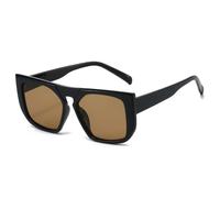 Gafas de sol cuadradas de moda para mujer, estilo retro, en tonos amarillos y azules, con protección UV400 para hombre, ideales para ir de compras, viajar, ir a la playa, ir de fiesta o andar en bici