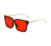 Gafas de sol cuadradas para mujer, gafas de sol cuadradas para mujer, Gafas cuadradas de protección UV, Gafas de sol retro para mujer hombre, gafas de sol vintage con montura cuadrada en mí, C2, Fare