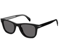 DAVID BECKHAM Hombre DB 1006/S 807/M9 Gafas de sol Acetato Negro Gris Cuadrada Polarizado