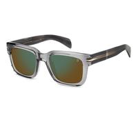 Gafas de Sol David Beckham DB 7100/S GREY/GREEN MIRRORED 52/21/145 para hombre