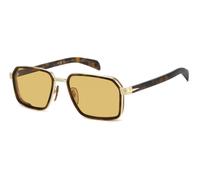 Gafas de Sol David Beckham DB 7158/S Gold brown havana 57/19/145 para Hombre