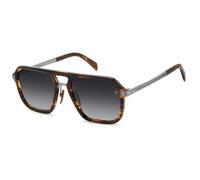 DAVID BECKHAM Hombre DAVID BECKHAM DB 7136/S 6C5/9O Gafas de sol Acetato Marrón Gris Cuadrada Normal Sombreado