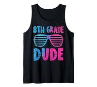 Gafas de Sol de 8th Grade Dude First Day Back to School Camiseta sin Mangas