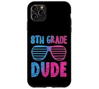 Gafas de Sol de 8th Grade Dude First Day Back to School Carcasa para iPhone 11 Pro MAX
