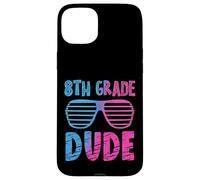 Gafas de Sol de 8th Grade Dude First Day Back to School Carcasa para iPhone 15 Plus