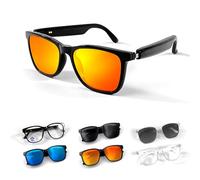 Gafas de sol de audio inteligentes para hombre y mujer, con micrófono, altavoz inalámbrico, Bluetooth, gafas de sol polarizadas, función de audio con auriculares, altavoz, auriculares abiertos