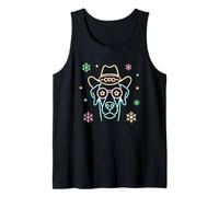 Gafas de Sol de Cara de Vaca Vaquera Invierno gráfico Occidental Estrella Camiseta sin Mangas